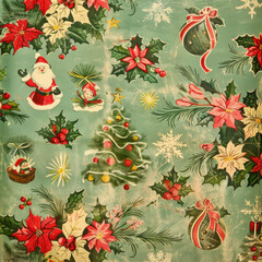 Vintage Christmas paper