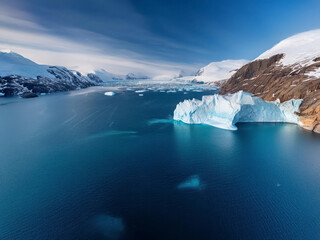 iceberg in the ocean