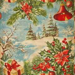 Vintage Christmas paper