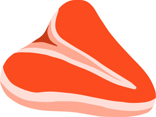 Hand drawn doodle vector illustration of Meat and Steak | Culinary food poster menu book template Icon.