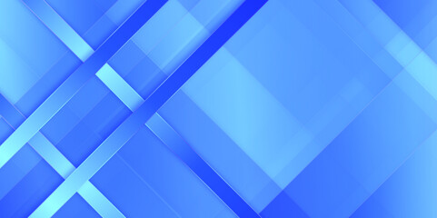 modern and dynamic blue background geometry shine Abstract background, Elegant abstract horizontal background with geometric business and technology concept lines, blue background vector with stripes.