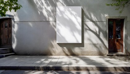 Sidewalk Poster Mockup