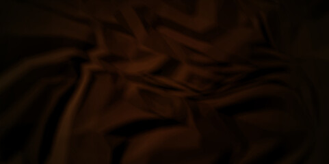 Vector dark black and red crumpled old paper background. panorama craft wrinkly paper texture background, crumpled craft ripped poster and banner.	
