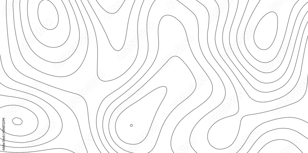 Poster abstract design with seamless pattern with lines topographic map. geographic mountain relief. retro 
