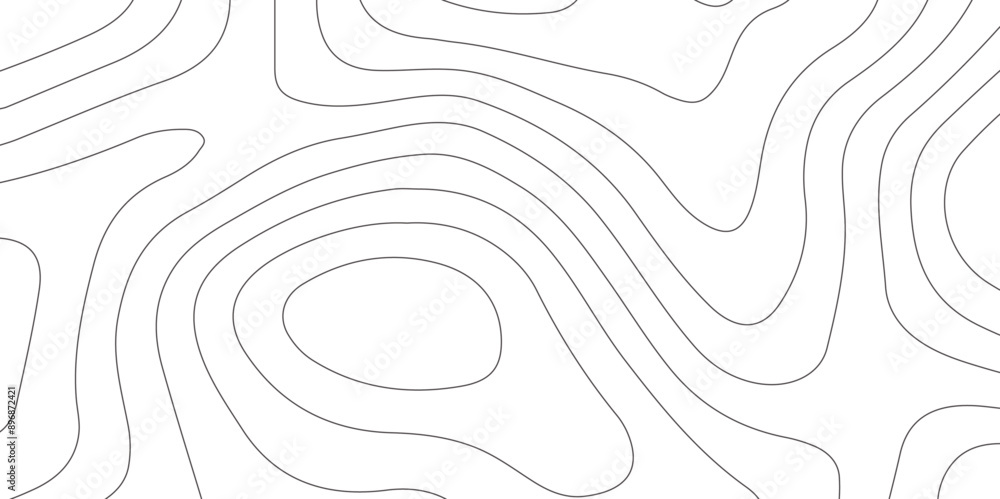 Poster abstract design with seamless pattern with lines topographic map. geographic mountain relief. retro 
