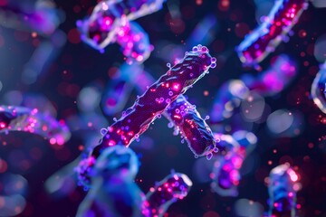 Microscopic bacteria can spread via contact, highlighting the importance of hygiene and preventive measures to control their transmission and reduce the risk of infection.