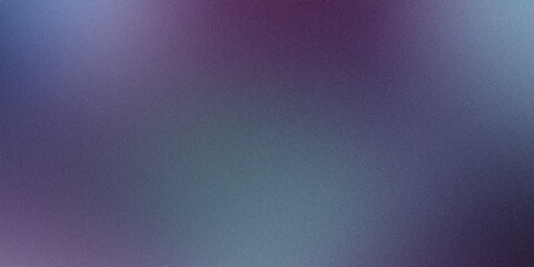 Grainy texture abstract background transitioning from blue to purple