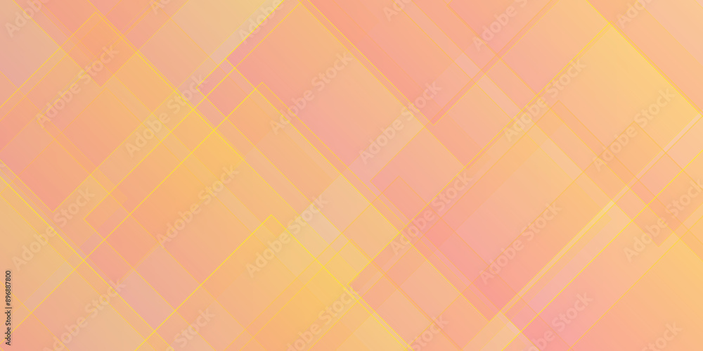 Poster abstract modern yellow orange gradient diagonal stripe with shadow and light background. abstract se
