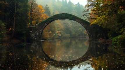 Arch bridge in kromlau