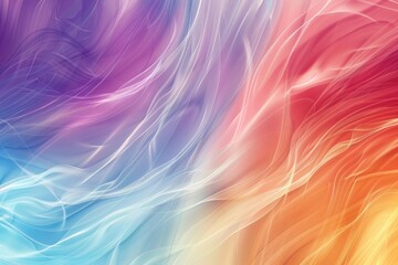 Vibrant and colorful abstract swirl background with smooth gradient texture for modern digital art design. Perfect for wallpaper or backdrop. Creating a fantasy of artistic motion and fluid elegance