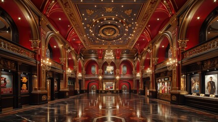 Naklejka premium interior of a theater