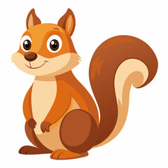 a-funny-squirrel--white-background