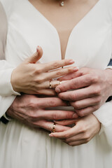 Well-groomed hands with beautiful nails