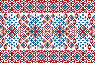 Pixel seamless pattern, floral pixel seamless, decoration, background, vintage, fabric design, clothing 