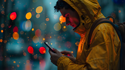 Obraz premium realistic high-resolution photo of Male, with detailed background