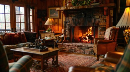 Fireplaces add warmth and ambiance to a home. Describe your ideal fireplace setup. How does it enhance your living space and create a cozy atmosphere