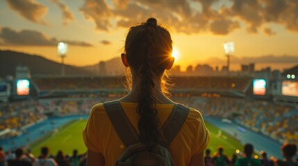 Highlight the journey of Olympic athletes from different countries focusing on their stories and experiences
