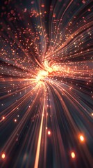 Fototapeta premium Abstract Vortex of Light and Energy