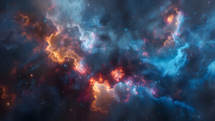 Naklejka premium realistic high-resolution photo of Universe, with detailed background