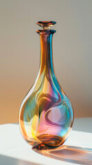 Colorful Glass Bottle