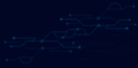 Vectors Global communication technology background with dots and lines connection. Abstract connecting lines and dots for digital data visualization,