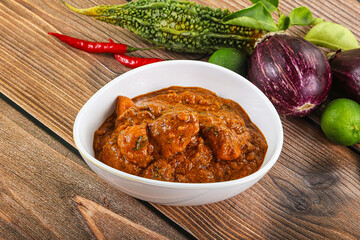 Indian cuisine - chicken masala sauce