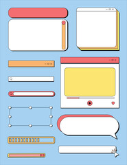 Obraz premium Retro background