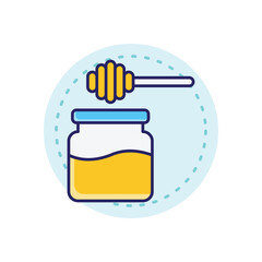 Honey  vector icon