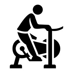 Exercise Bike Icon