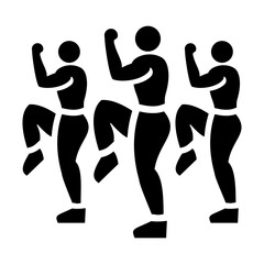 Aerobics Icon