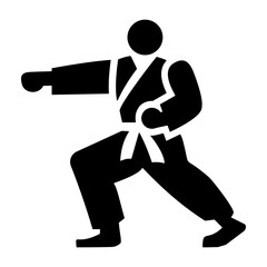Martial Arts Training Icon
