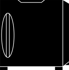 Refrigerator illustration vector