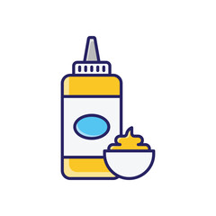 Mustard  vector icon
