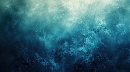Obraz premium A Swirling Abstract Background of Deep Teal and White Hues