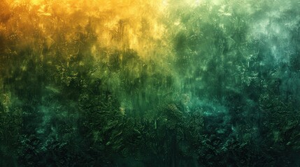 Fototapeta premium A Textured Abstract Background in Green and Yellow Hues