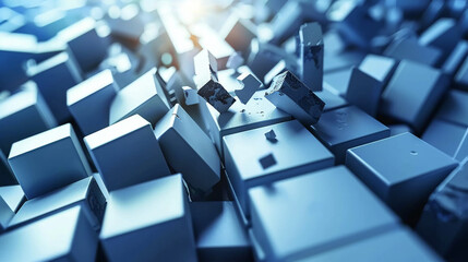 Obraz premium Implementing effective risk response strategies