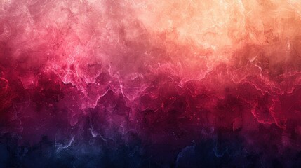 Fototapeta premium A vibrant abstract background with a gradient of red pink and blue hues featuring a marbled texture and a subtle glittering effect