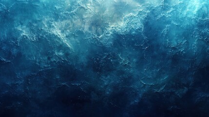 Obraz premium Abstract Blue Textured Background With Light Emitting From Above