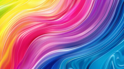 rainbow background with vibrant colors. rainbow waves abstract colorful background.