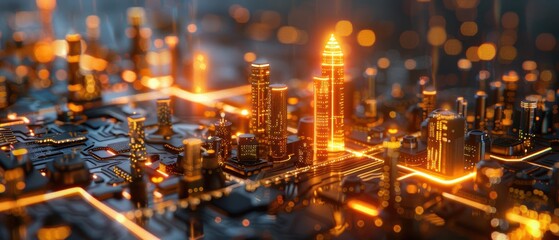 Cutting-Edge Smart City Infrastructure Empowered by Golden Technology and Interconnected Systems