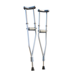 Crutches, essential for mobility support and injury recovery