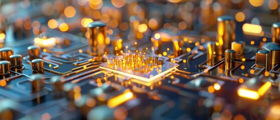 Illuminated Smart Grid: Gold Technology Powering Interconnected Infrastructure