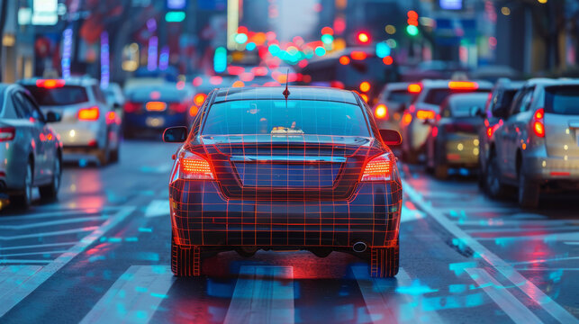 License plate recognition technology helps identify vehicles for car registration, speed detection, and monitoring.