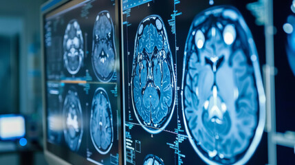 MRI and CT scans help doctors see inside the body to diagnose diseases like brain tumors and cancer. They also display vital signs on hospital screens during medical research.