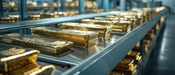 Precious Metal Inventory- Accounting and Security in Gold Bars Stacking Facility