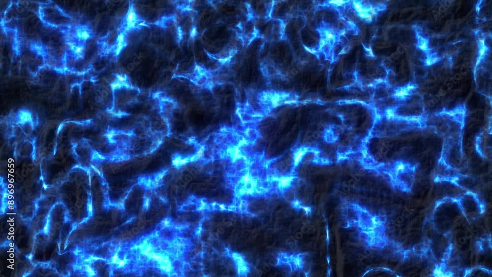 Poster abstract shiny blue animated seamless loop