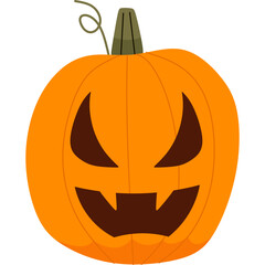 Halloween Pumpkin Illustration