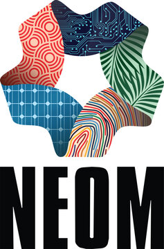 NEOM vector logo