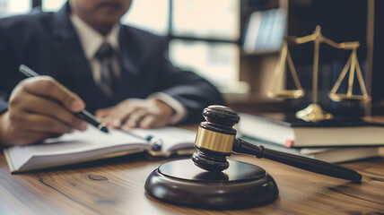 Legal consultation for house purchase, lawyer explaining contract terms,