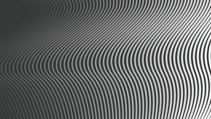 Dark grey abstract background with curve line for backdrop or presentation